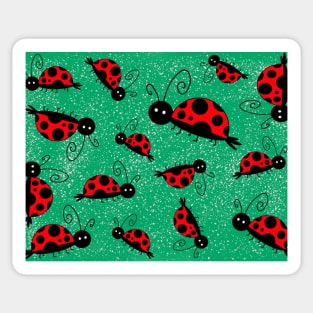 ladybug pattern Sticker